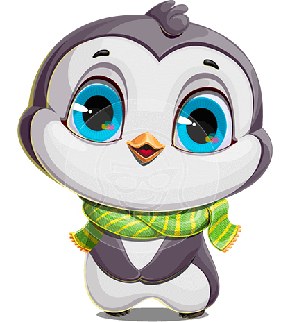 Little Penguin Cartoon Character