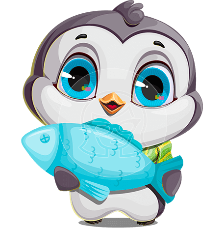 Little Penguin Cartoon Character