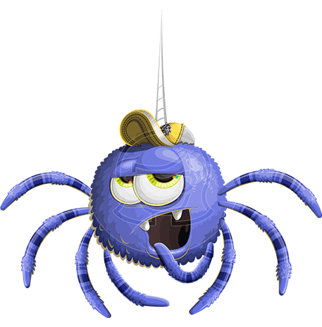 Spider Cartoon Character