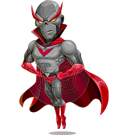 Evil Villain Cartoon Character