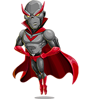 Evil Villain Cartoon Character