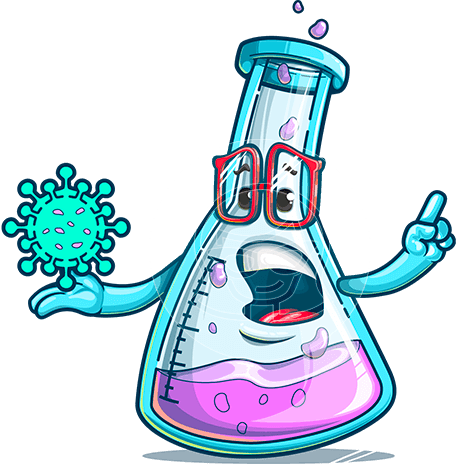 Beaker Cartoon Character