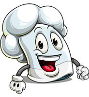 Chef Hat Cartoon Character