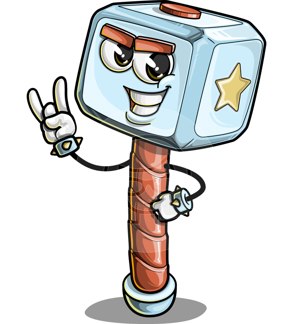 Mallet Cartoon Character