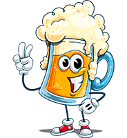Beer Mug Cartoon Character