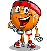 Basketball Cartoon Character