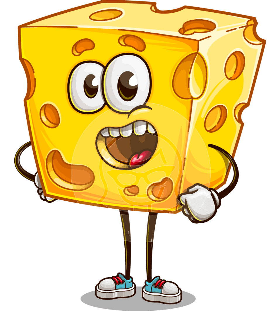 Cheese Cartoon Character