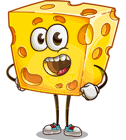 Cheese Cartoon Character