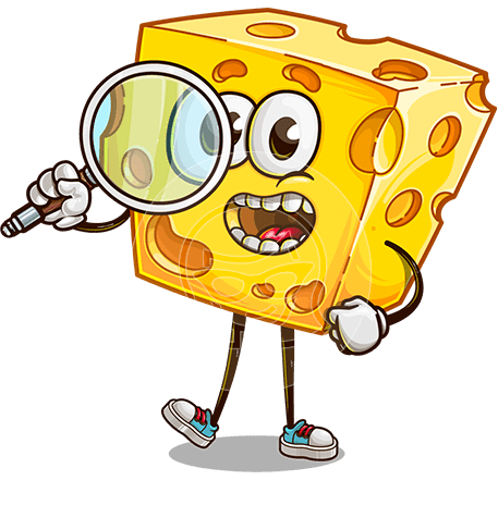 Cheese Cartoon Character