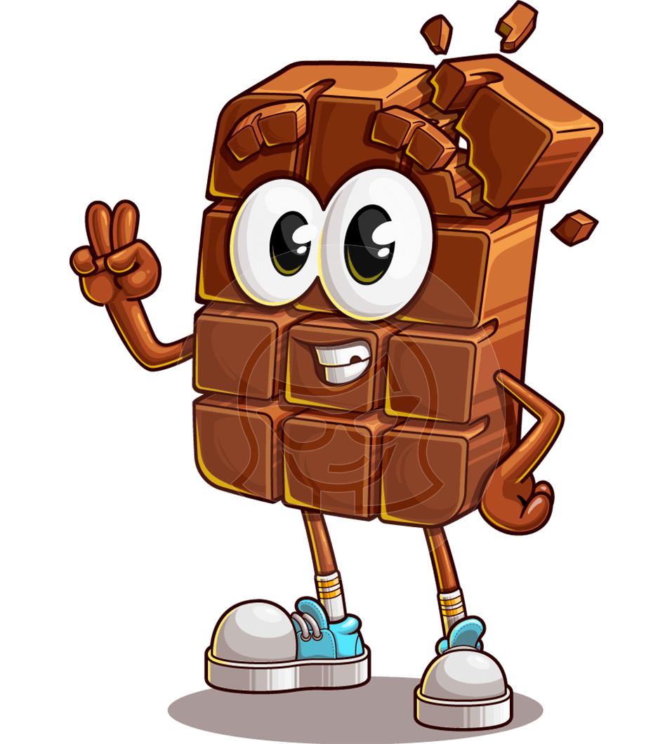Chocolate Cartoon Character