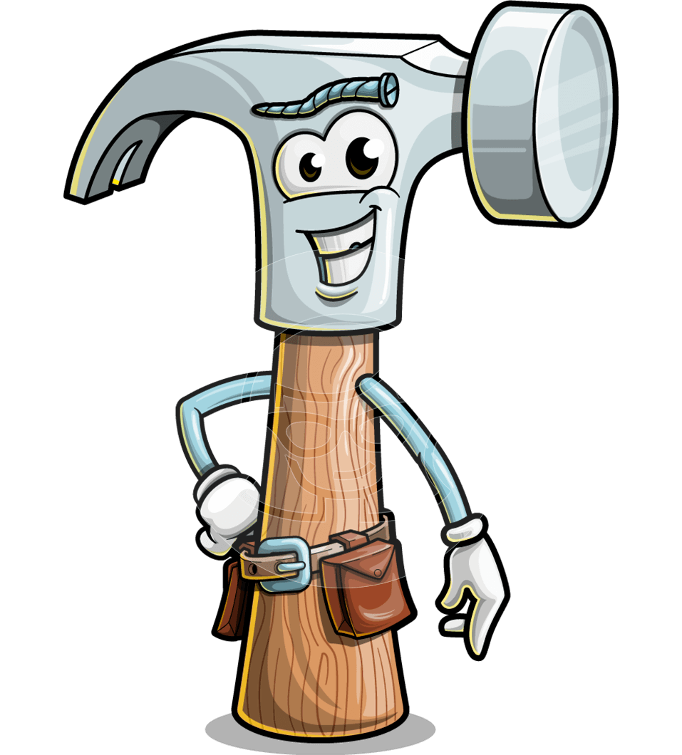 Hammer Cartoon Character