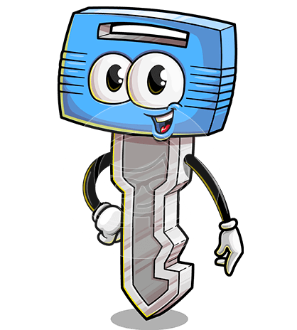 Key Cartoon Character