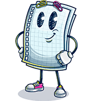 Paper Cartoon Character