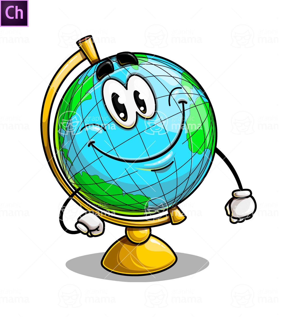 Globe Character Animator Puppet