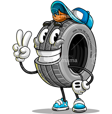 Tire Character Animator Puppet