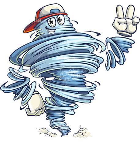 Tornado Dude Character Animator Puppet