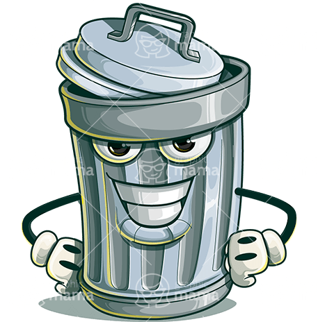 Trash Can Character Animator Puppet