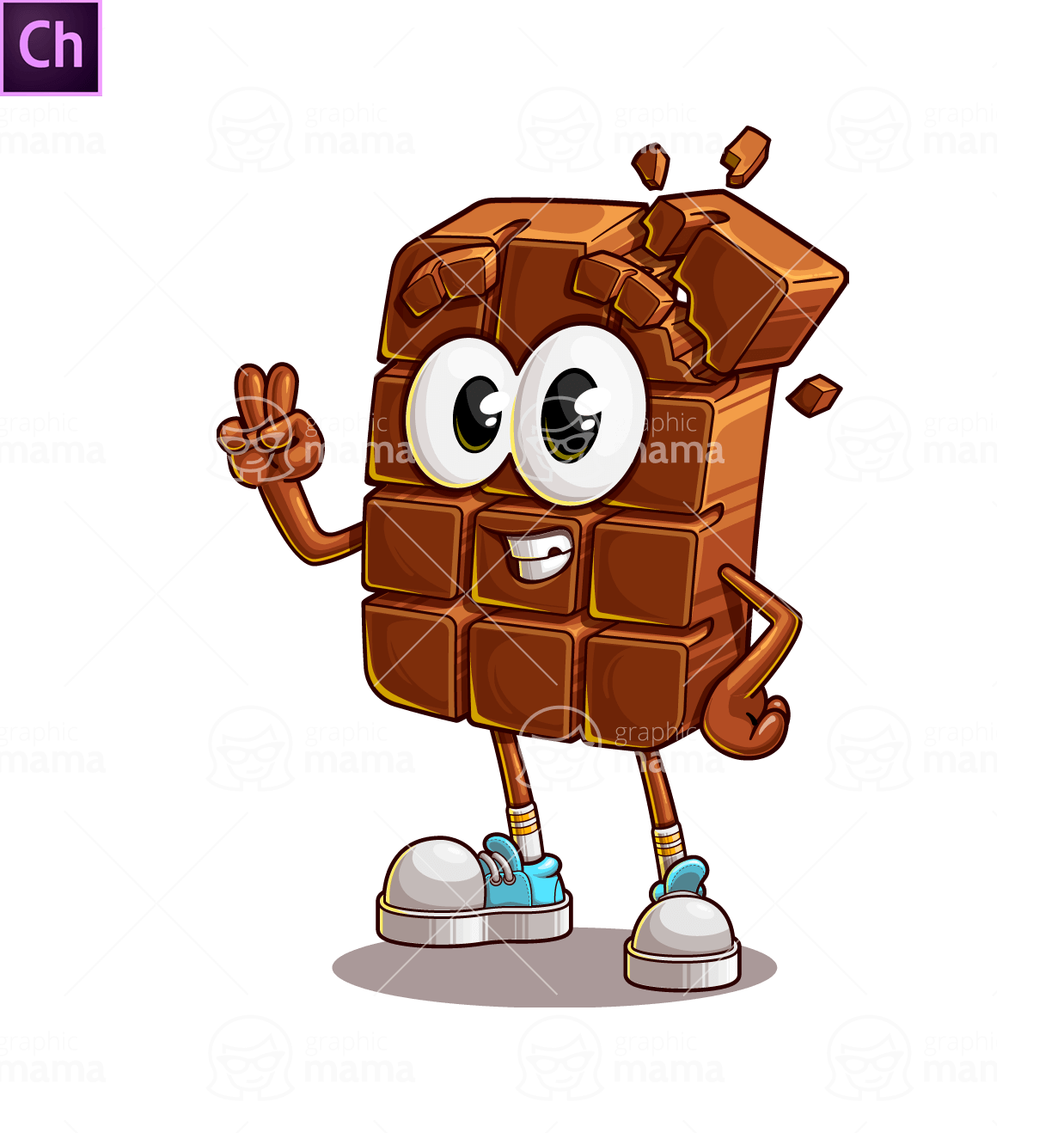 Chocolate Character Animator Puppet
