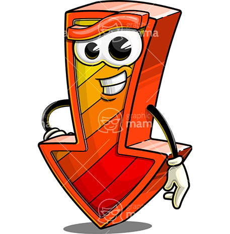 Down Arrow Character Animator Puppet