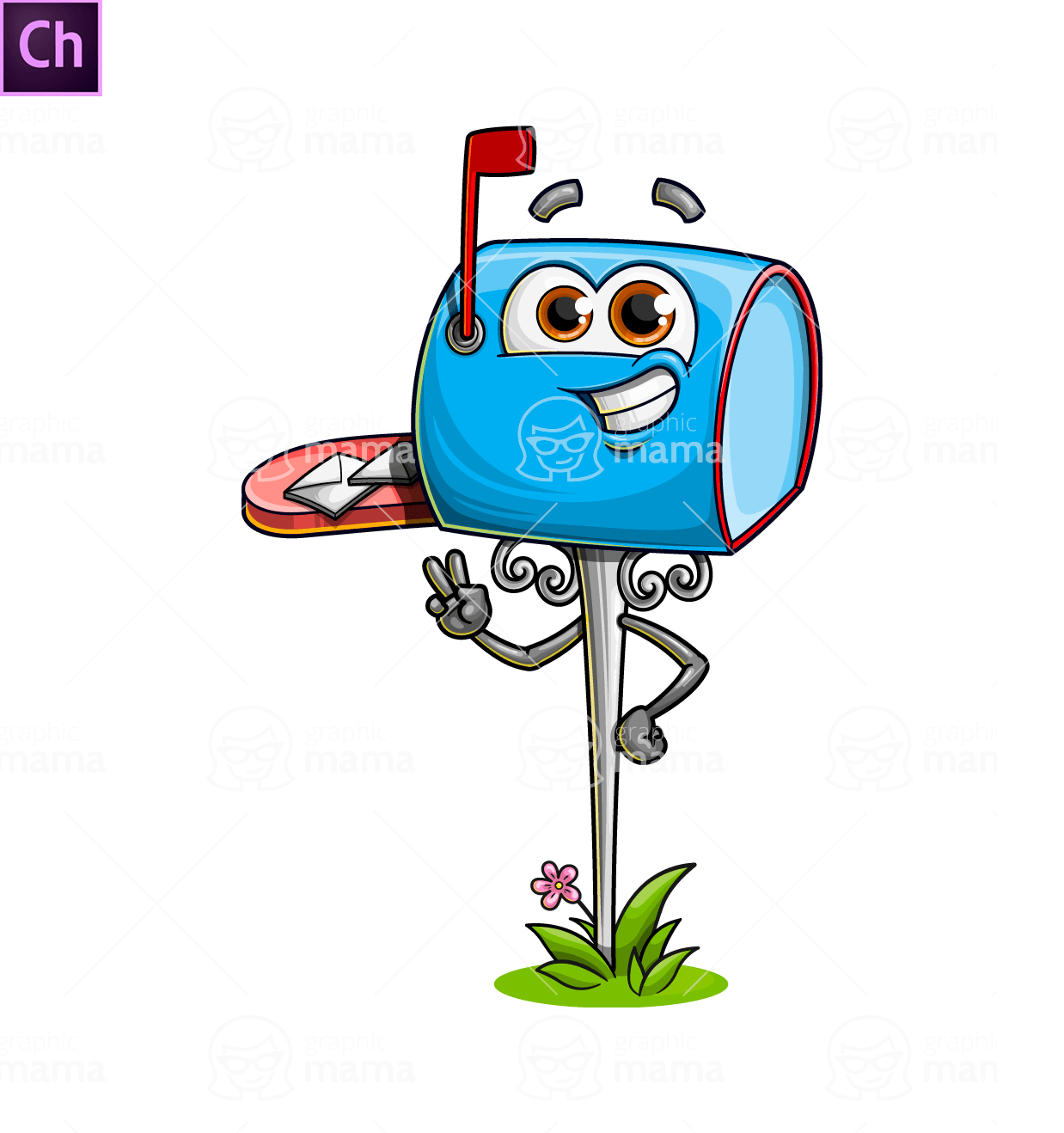 Mailbox Character Animator Puppet