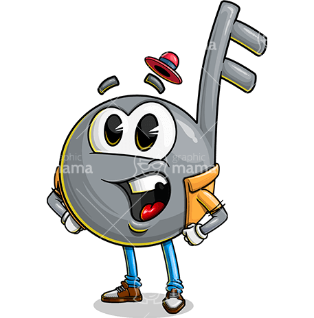 Music Note Character Animator Puppet