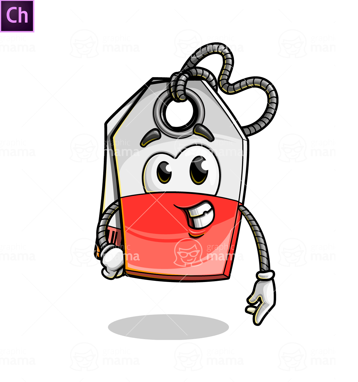 Price Tag Character Animator Puppet