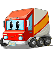 Truck Cartoon Character