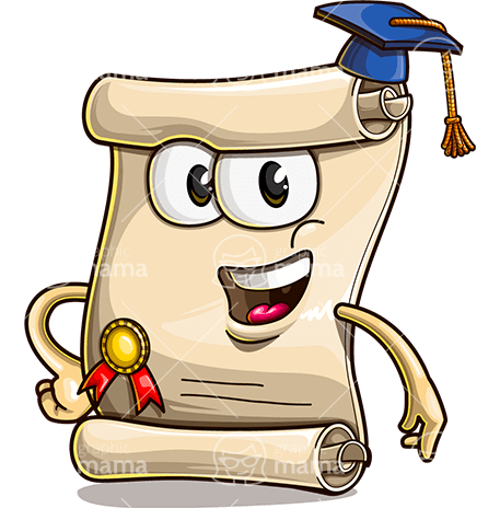 Graduation Diploma Character Animator Puppet