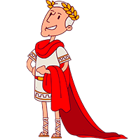 Julius Caesar Cartoon Character