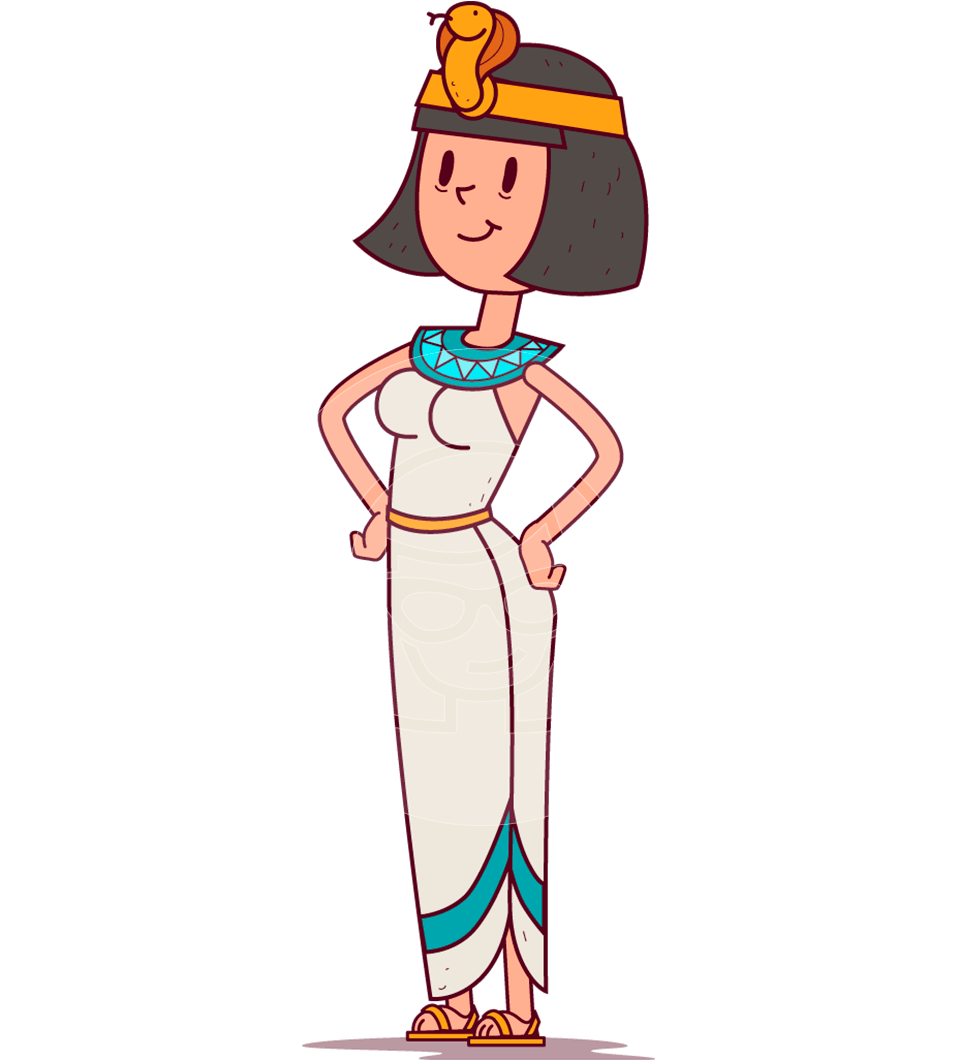 Cleopatra Cartoon Character