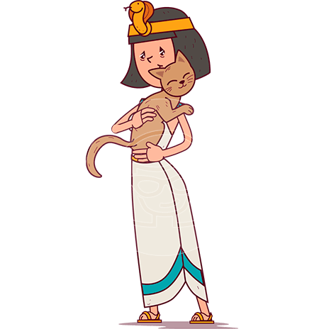 Cleopatra Cartoon Character