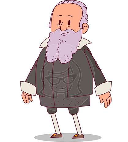 Galileo Galilei Cartoon Character