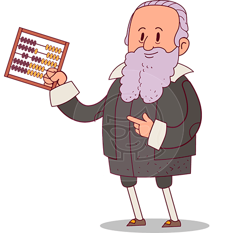 Galileo Galilei Cartoon Character