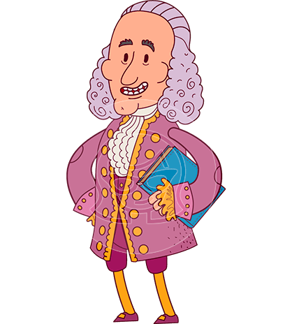 Voltaire Cartoon Character