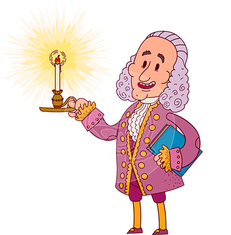 Voltaire Cartoon Character