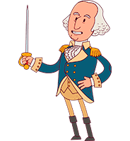 George Washington Cartoon Character