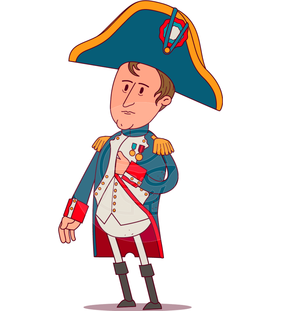 Napoleon Bonaparte Cartoon Character