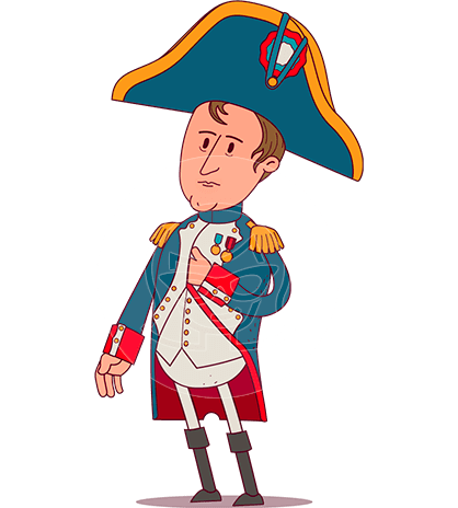 Napoleon Bonaparte Cartoon Character