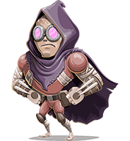 Super Villain Cartoon Character